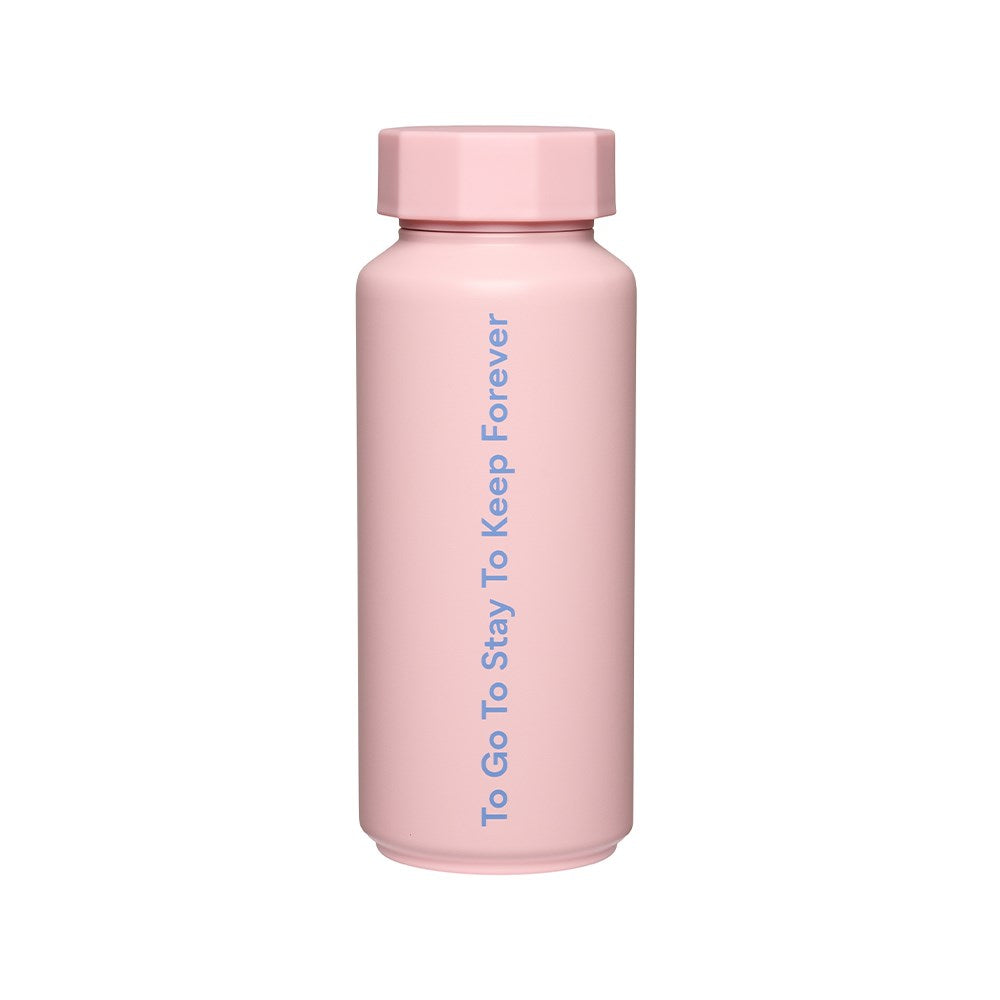 Design Letters To Go Drinkfles, 500 ml, Tritan-waterfles BPA/BPS-vrij, drinkflessen met mat zacht oppervlak, sportfles, lekvrije waterfles voor kantoor, sport, school Design Letters To Go Drinkfles, 500 ml, Tritan-waterfles BPA/BPS-vrij, drinkflessen met mat zacht oppervlak, sportfles, lekvrije waterfles voor kantoor, sport, school