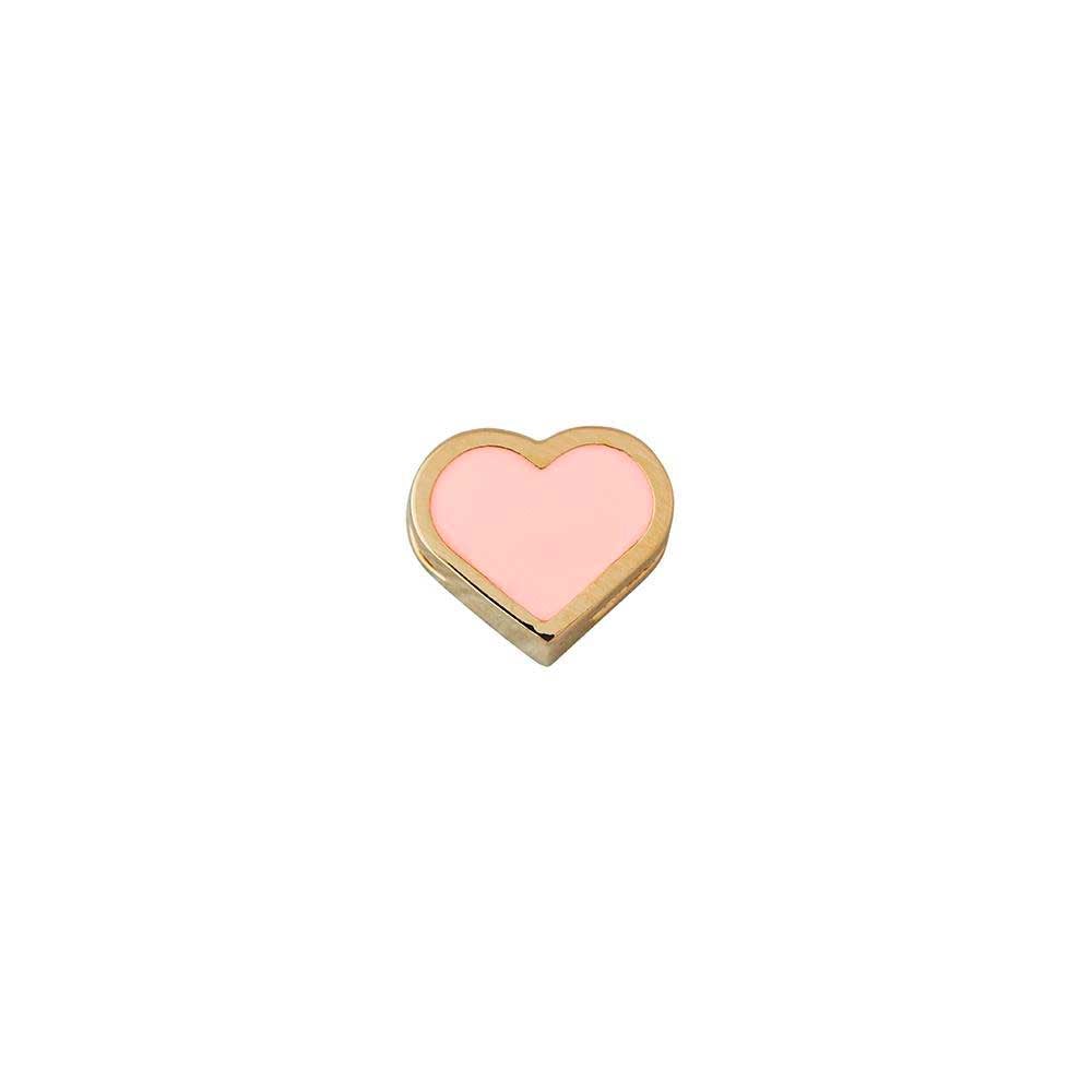 Enamel Icon Charm Heart (Gold Plated)