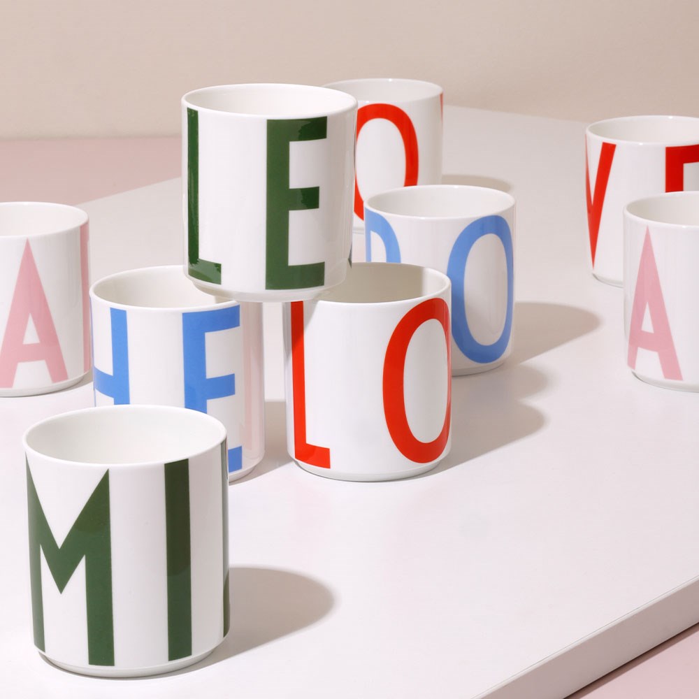 XL Vintage ABC cups