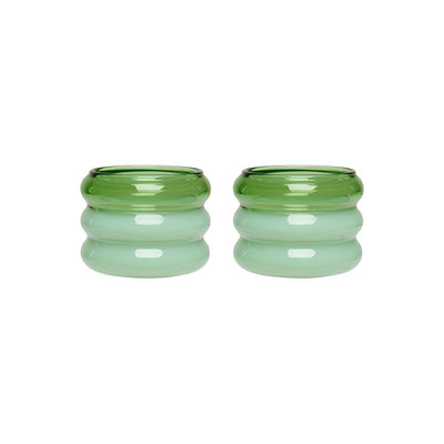 Bubble. Tealight holder (Set of 2 pcs)