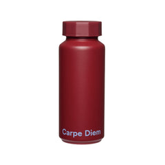 Thermo/Insulated Bottle Special Edition - burgundy carpe diem