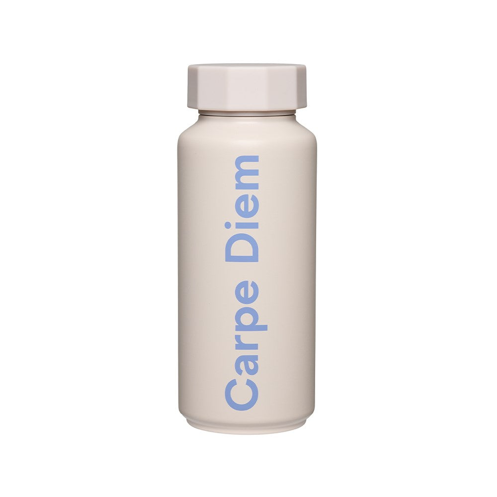Thermo/Insulated Bottle Special Edition - pale beige carpe diem