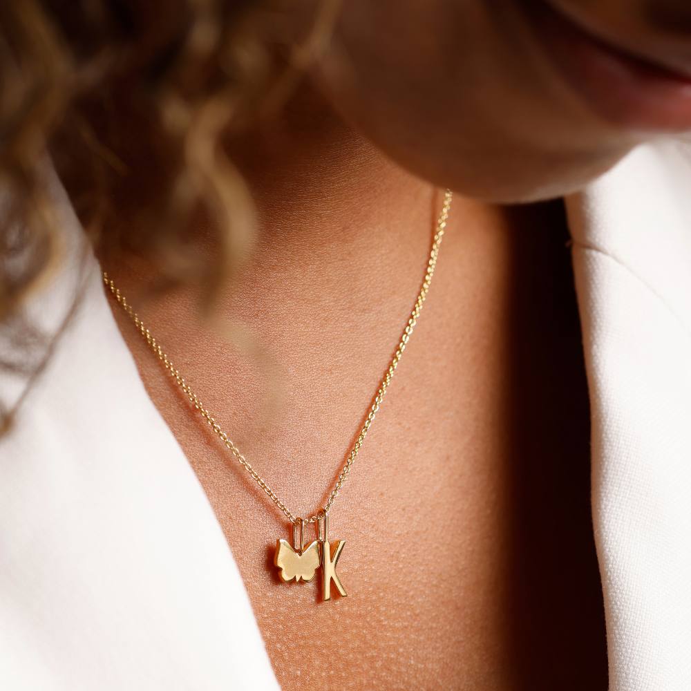 Gold chain (18K gold-plated) – Design Letters EUR