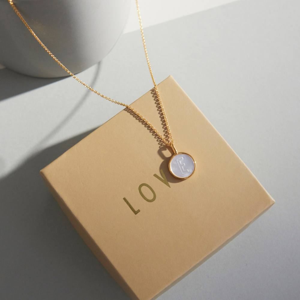 Gold chain (18K gold-plated) – Design Letters EUR