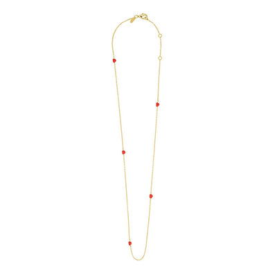 Little Big Love Multiple Hearts Necklace - Goldplated