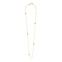 Little Big Love Multiple Hearts Necklace - Goldplated