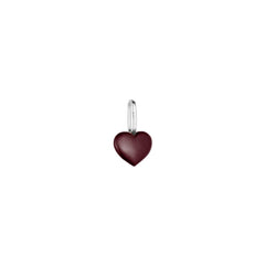 Close to my Heart. Enamel charm, silver