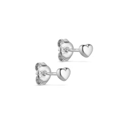 Little Big Love Earstuds (set of 2 pcs) - Silver