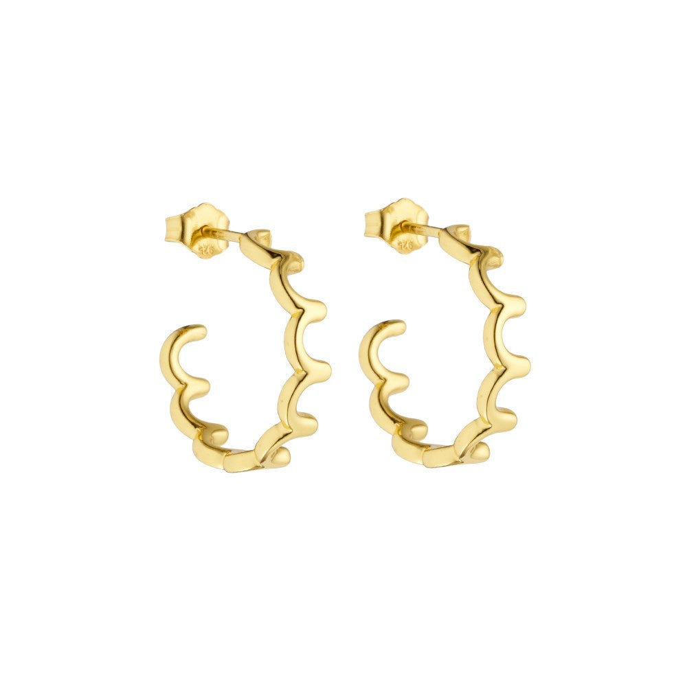 Lace Earring hoop (set of 2 pcs)