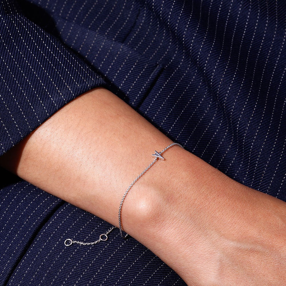 Archetype Bracelet - A-Z Silver – Design Letters EUR