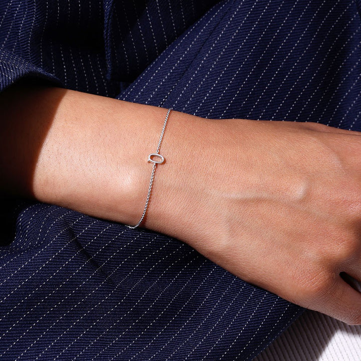 Archetype Bracelet - A-Z Silver – Design Letters EUR