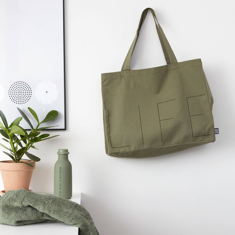 Work Shop & sport bag & bottle set Forest green