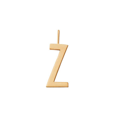 Letter 16mm for initial necklace A-Z (18K Gold-plated)