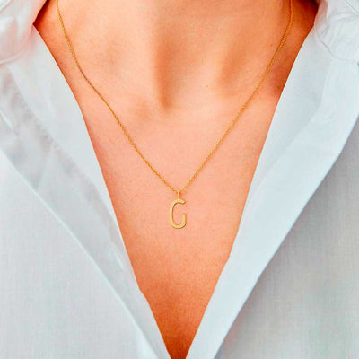 Bubble Letter Necklace – Alex Mika Jewelry