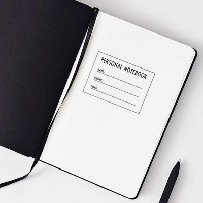 Exclusive Personal Notebook A-Z