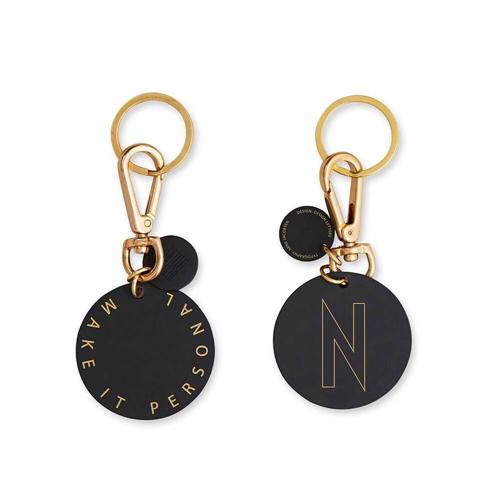 Personal key ring A Z Design Letters EUR