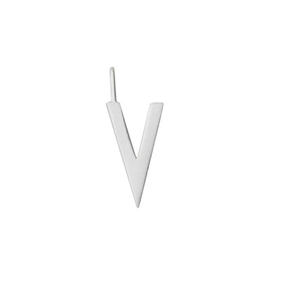 Letter 16mm for initial necklace A-Z (Silver)