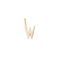 10mm Gold Letter Charm – Initial Necklace Pendant A–Z (18ct gold plated)