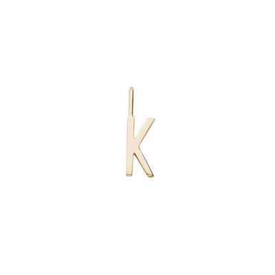 Letter 10mm for initial necklace A-Z (18K Gold-plated)