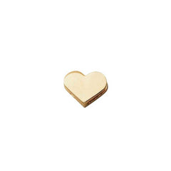 Enamel Icon Charm Heart (Gold Plated)