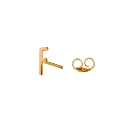 Earring Studs Archetypes A-Z (18K Gold-plated)