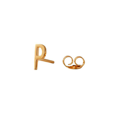 Earring Studs Archetypes A-Z (18K Gold-plated)
