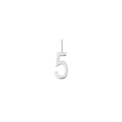 Lucky numbers 10mm (Silver)