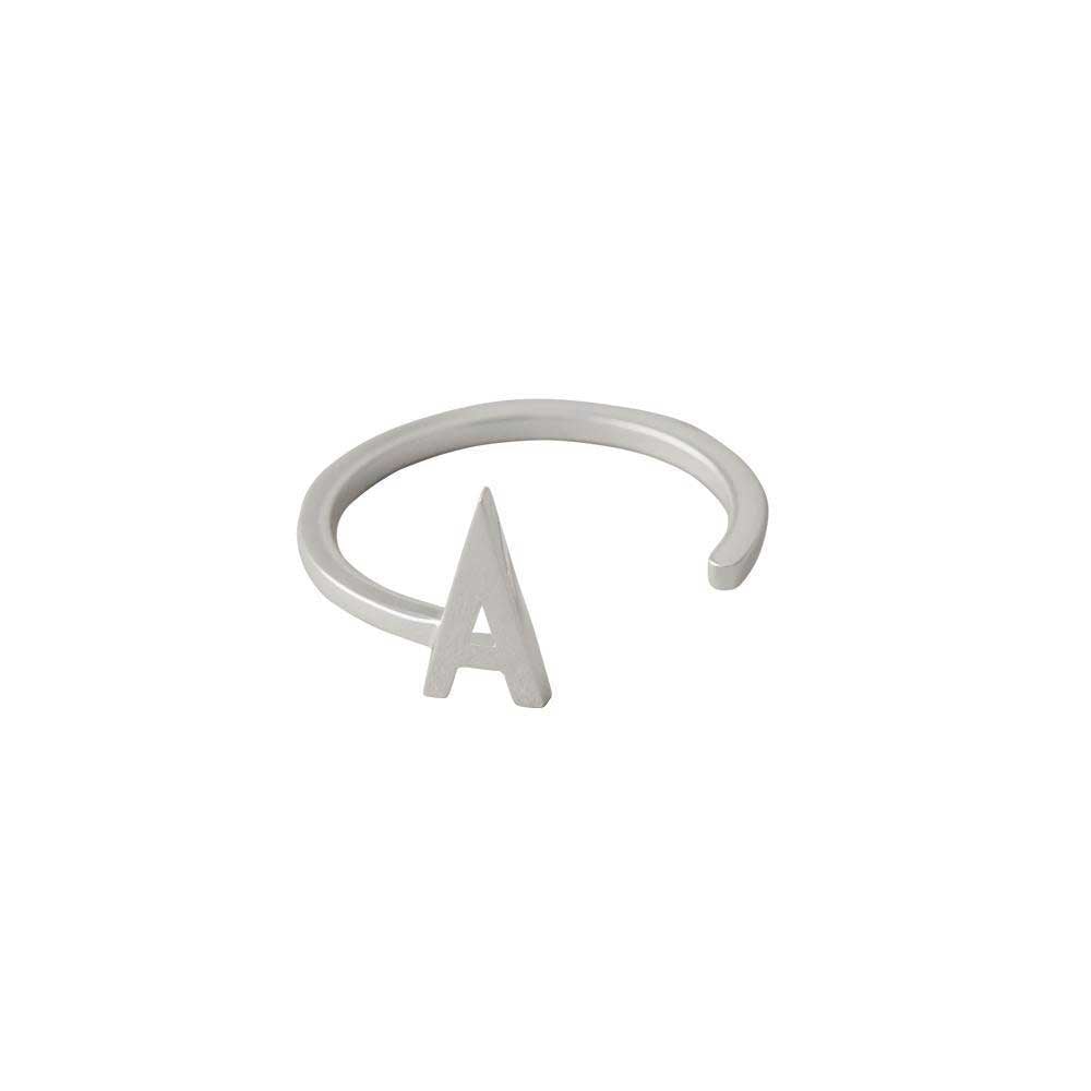 Ring A-Z (Silver)