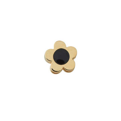 Icon Charm Flower (18K Gold-plated)