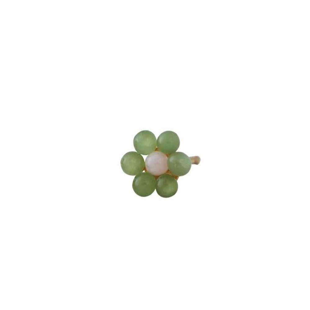 MyFlower Stud 7mm (18K gold-plated)