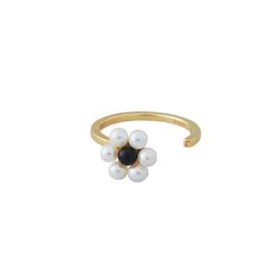 MyFlower Ring 10mm (Pearls/18K gold-plated)