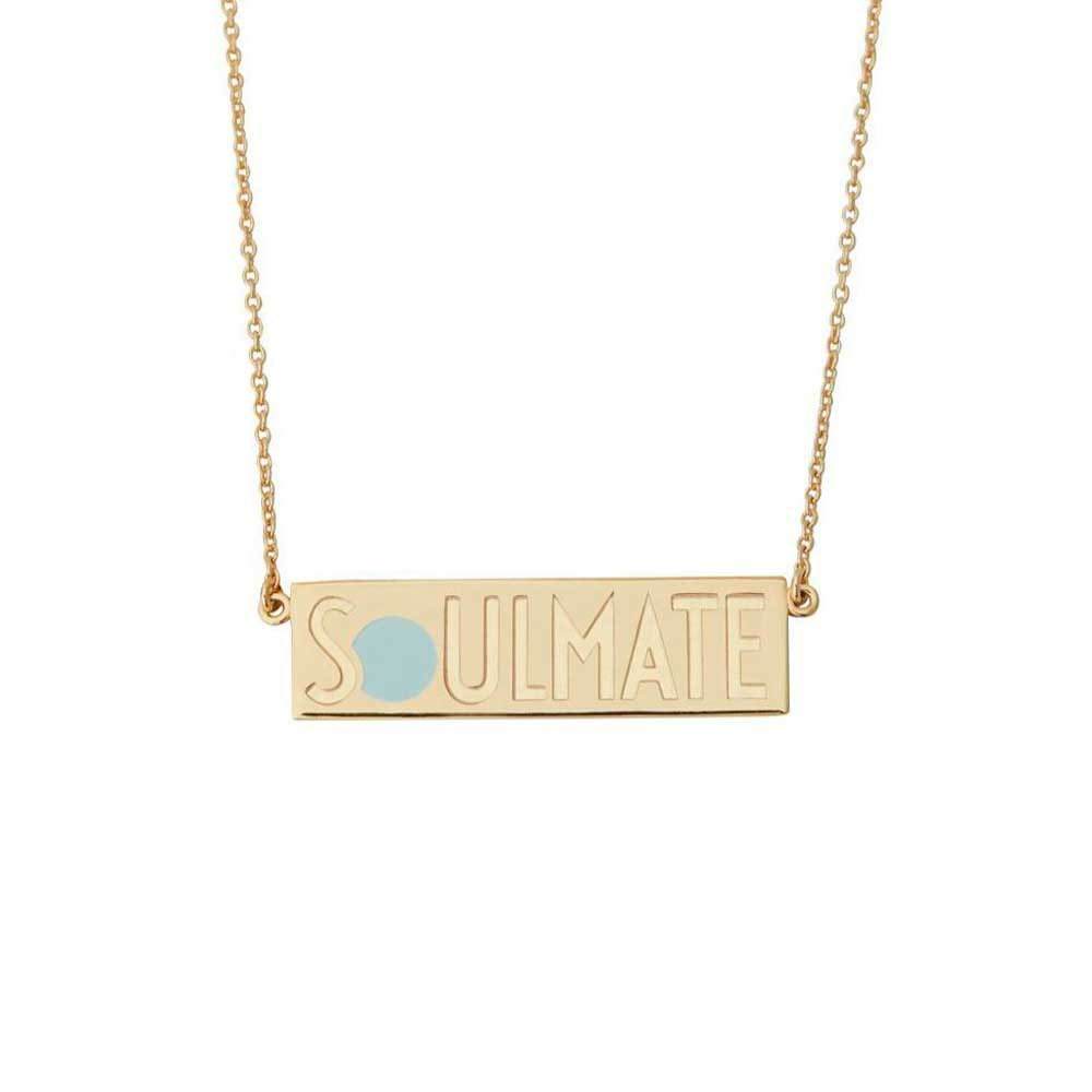 Life Story Soulmate Tag (18K gold-plated)