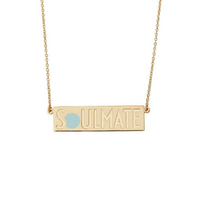 Life Story Soulmate Tag (18K gold-plated)