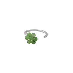 MyFlower Ring Monochrome 10mm (Silver)