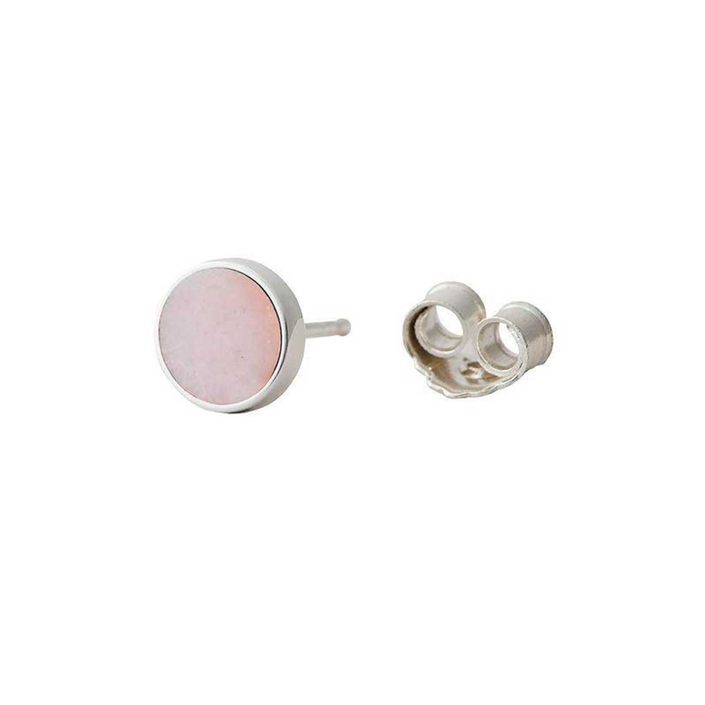Stud Earring (Opal/Silver)