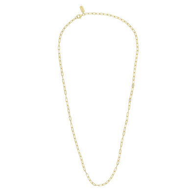 Chunky Square link chain small Goldplated