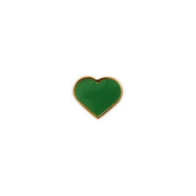 Enamel Icon Charm Heart (Gold Plated)