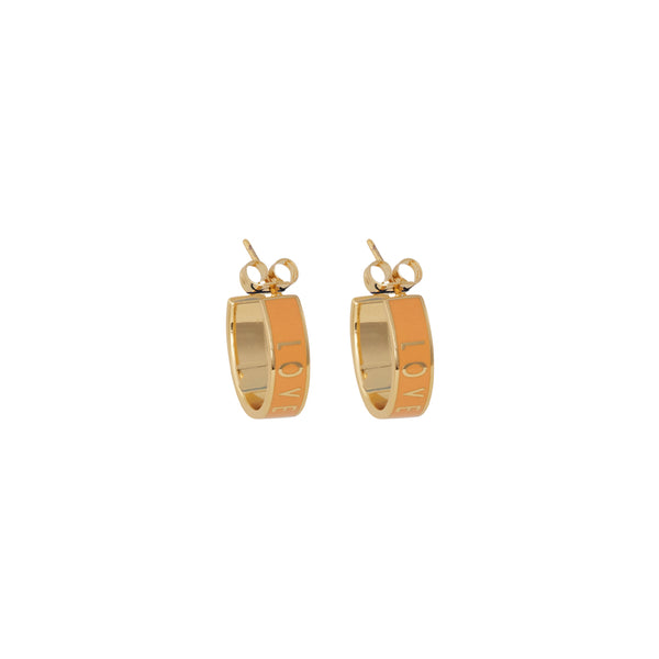 Word Candy Earrings 16mm (set of 2 pcs)