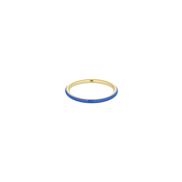 Classic Stack Ring Blue