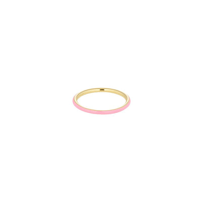 Classic Stack Ring Pink