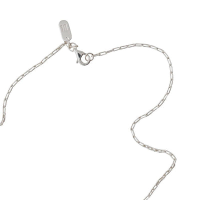 Square link chain Silver