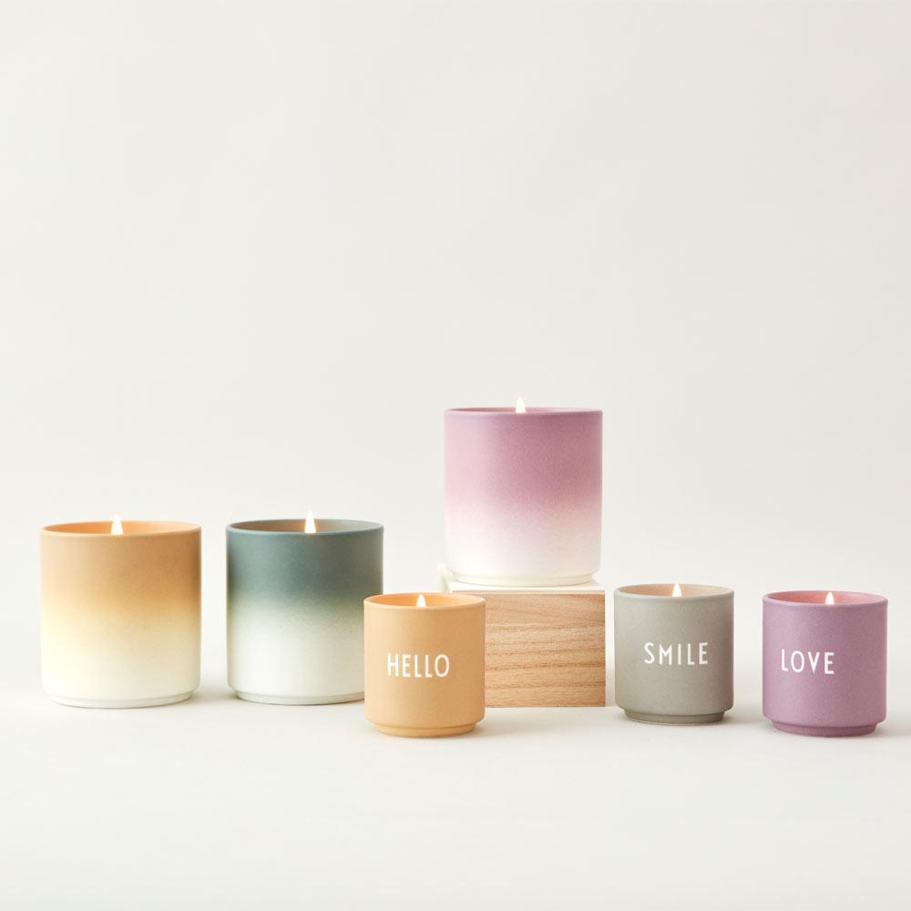 Dip Dye Scented candle large