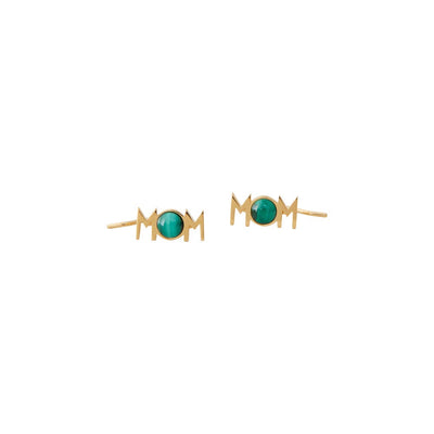 Great MOM Ear climber (18K Gold-plated)